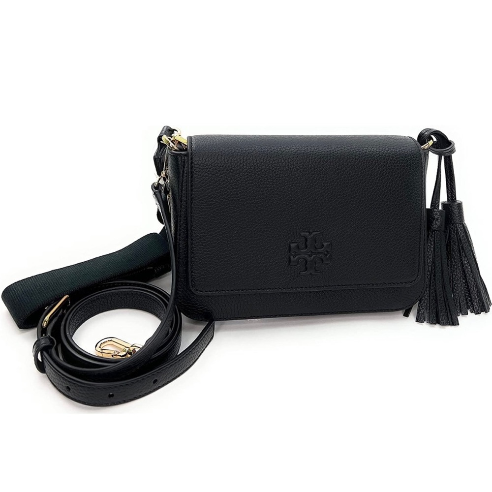 Tory Burch Thea Web Flap Crossbody Women's Bag
